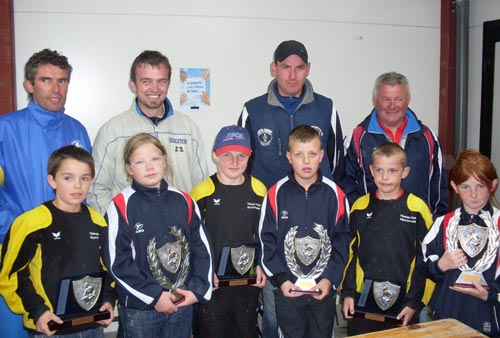 champions du morbihan de pétanque triplette minime 2009
