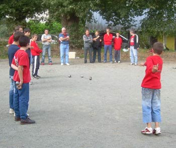 Doublette jeune entre Pétanque lanestérienne et Pétanque Pontivyenne