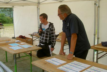 table de marque de petanque