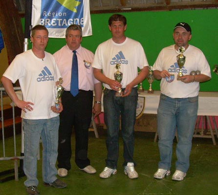 troisi&egrave;mes ligue triplette petanque &agrave; Vannes