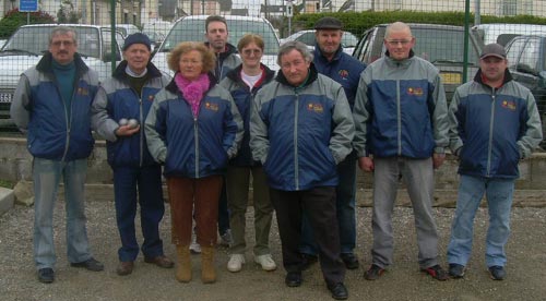 equipe B club asptt lorient petanque