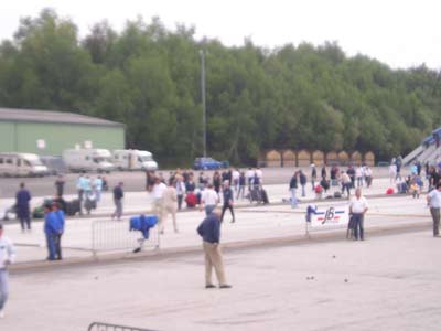 terrain de petanque du championnat de bretagne &agrave; pontivy