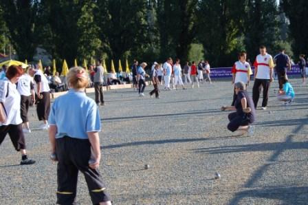 Championnat de france mixte &agrave; Niort petanque FFPJP