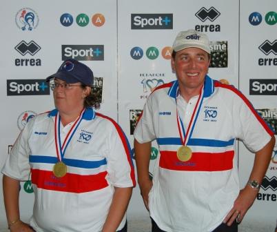 champions de france doublettes mixtes 2007 petanque FFPJP