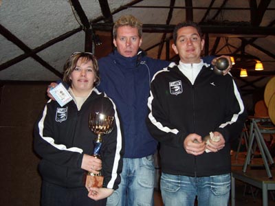 vainqueurs du mixte triplet du scorff