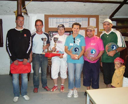 Les vainqueurs et finalistes du GP du Morbihan B