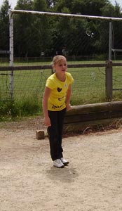 la plus jeune joueuse du GP 56 2008