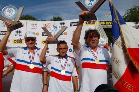 champions de france triplettes hommes 2007