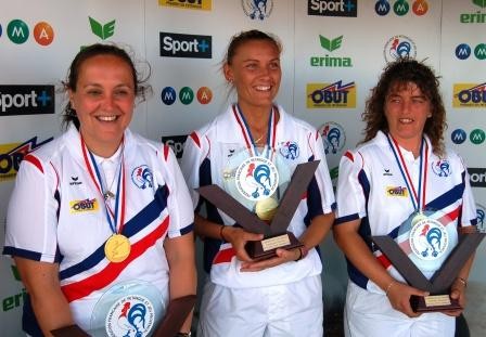 championnes de france de petanque 2008