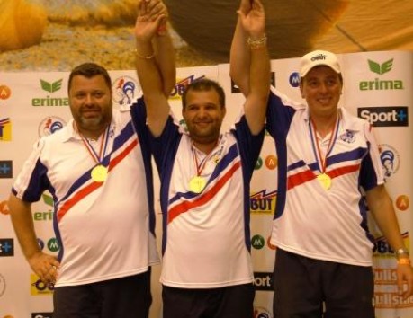 champions de France de p&eacute;tanque 2008