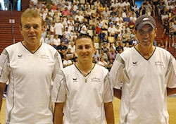 finalistes du championnat de france de p&eacute;tanque triplette 2008