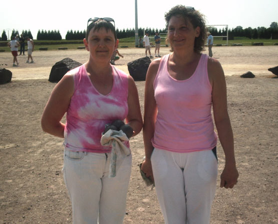 Odile et Nathalie 2e de la journée de la femme ffpjp à Mauron