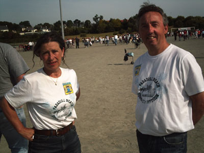 Priol et Guerin en ligue doublette mixte