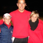 Bryan et Cindy Le Marrec autour de Francois Chouet