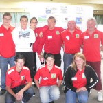 L'équipe junior du comité de pétanque du Morbihan