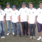 Pétanqueurs juniors du Morbihan à Fougères en Trophée Zone 5