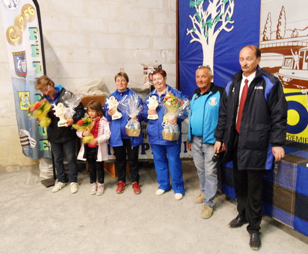 Triplette feminine championne 2015