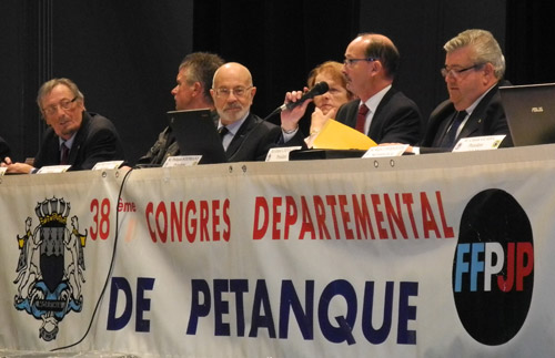 38e congrès départemental de pétanque et JP du Morbihan FFPJP