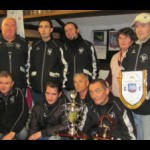 Les joueurs de pétanque de l'équipe B de Quimperlé.