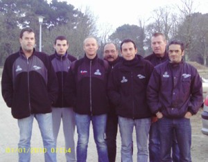 L'équipe de Trégueux en CRC1 à Lanester