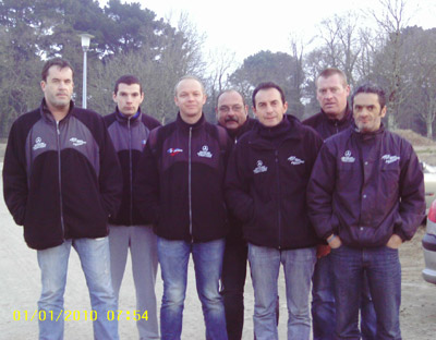 L'équipe de Trégueux en CRC1 à Lanester