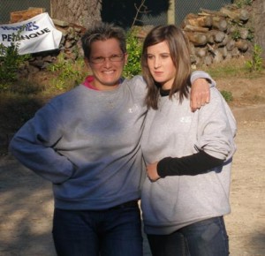 Les championnes 2009 Magali Davilma et Jennifer Le Lan