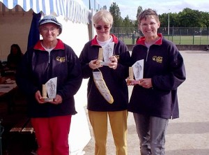 Les championnes du Morbihan de pétanque de l'ASPTT Lorient