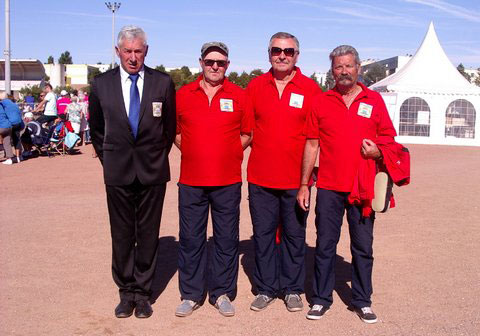 Morbihannais au championnat de France ffpjp de petanque veteran 2013