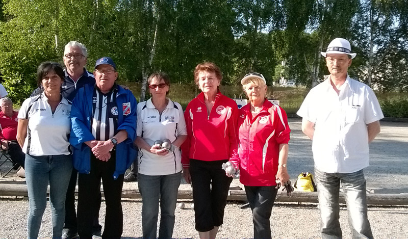 Finale du doublette vétéran féminin 2015 à kerfleau