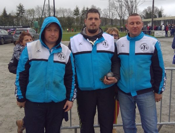 Finalistes de la petanque lanesterienne en TSM 2018