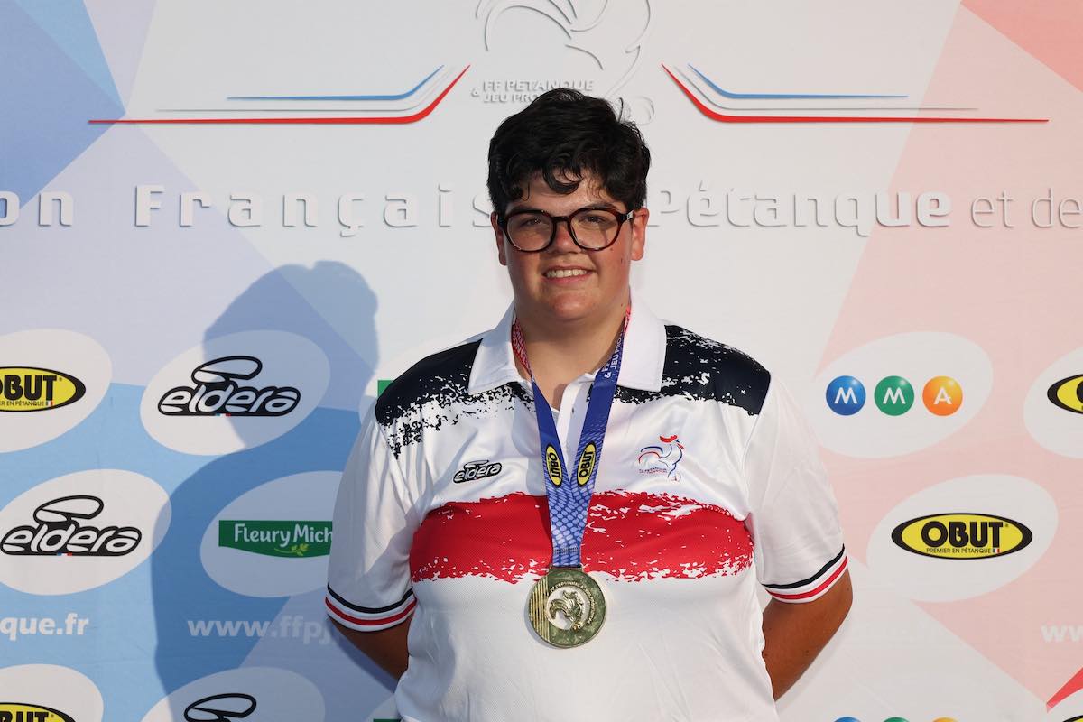 Dorine Mesmin championne de France de Tir de Précision