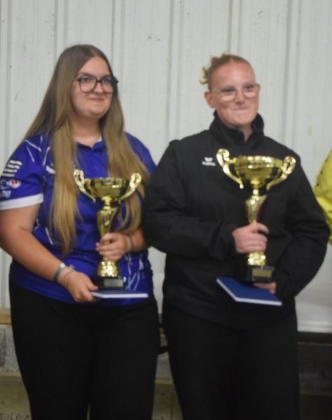 Championne et Vice-championne du Morbihan de pétanque en tir de précision junior féminin 2026 à Josselin