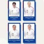 Composition de l'équipe de France espoir pétanque avec Dorine Mesmin 56